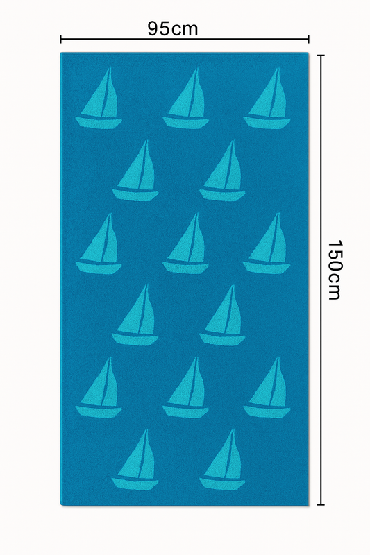 Beach Towel, “Petit Bateau”