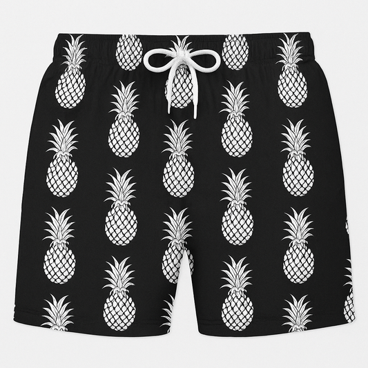 "Pine Noir" swim trunks